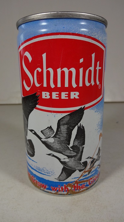 Schmidt - Geese - aluminum w red ltrs